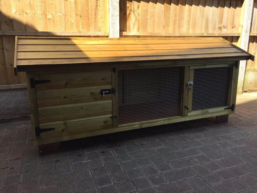 6ft Rabbit 6ft Giant Rabbit Hutch Archives | Garden Woodcraft