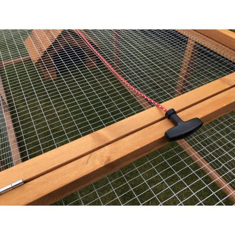 Spacious Rabbit Runs & Enclosures | 6ft 8f 10ft 12ft Wooden Rabbit Runs